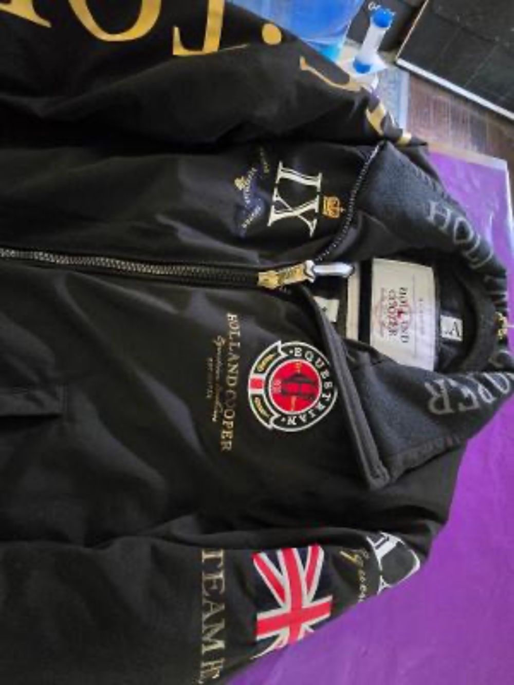holland Cooper logo coat worn once in pics - Picture 7 of 14